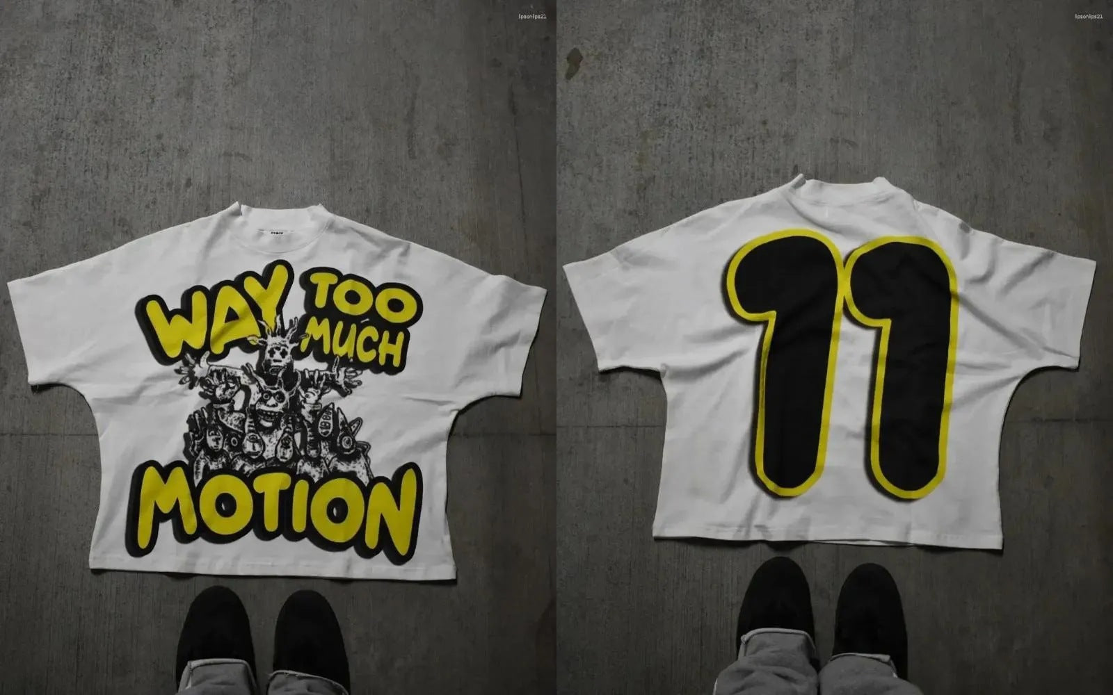 Gothic Graphic Print Men's T-Shirt Y2K Streetwear Short Sleeve