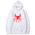 Spider Print Hoodie Streetwear